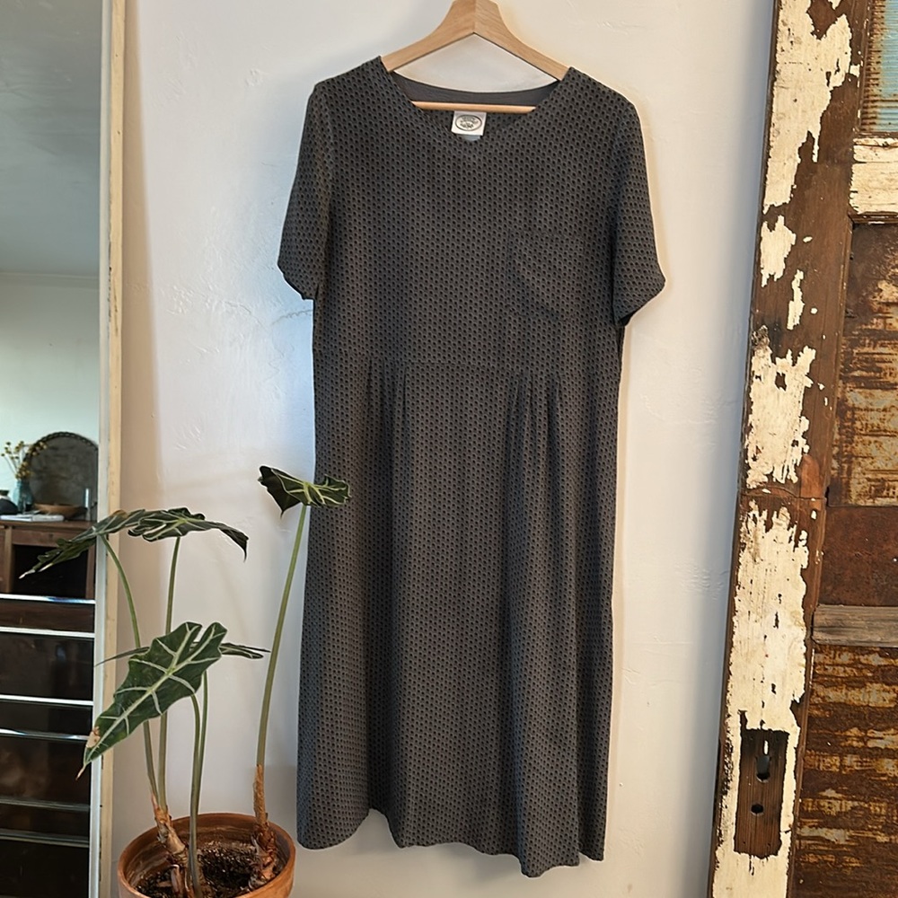 Vintage Silk Laura Ashley Dress